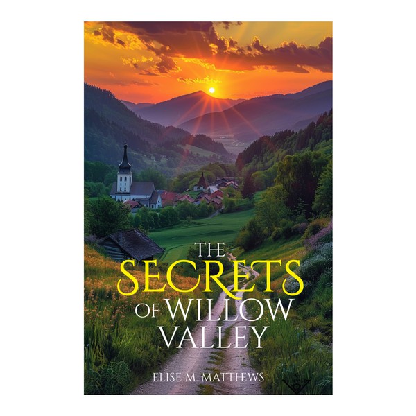 Design realizzato da Inspiremind intitolato "Stunning Cover for a Mysterious Romance Novel"