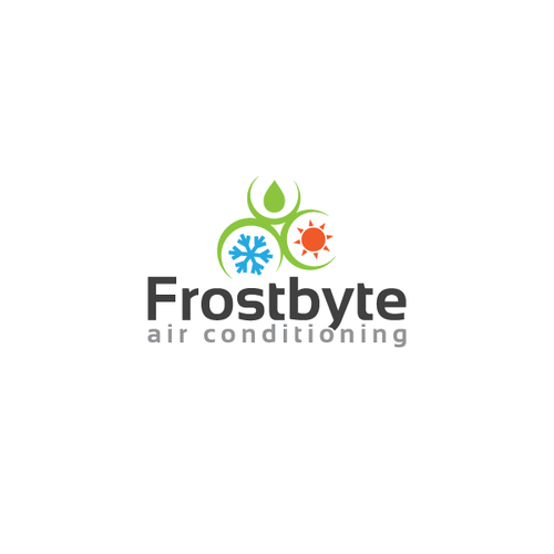 logo for Frostbyte air conditioning Diseño de Alentejano