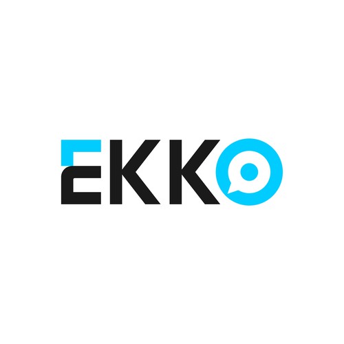 SIMPLE LOGO - ekko Letters then dm after Design by DevDevit   ★ ★ ★ ★ ★