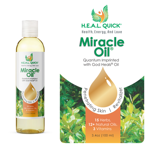 Label for Miracle Oil Design by Hecko