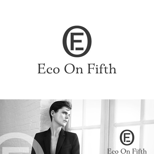 Elegant and Chic Eco Fashion Logo Design by DiFi