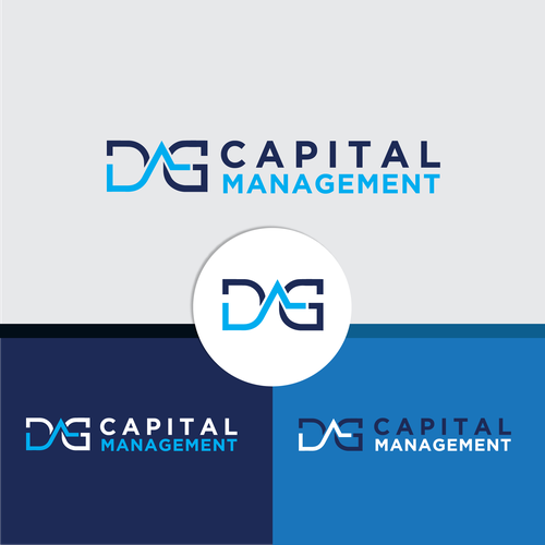 Logo & Brand guide for DG Capital Management an options trading Hedge Fund. Design by Monstrak