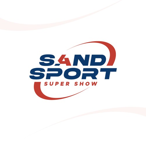 New Sand Sports Super Show Logo 2024 Design by Great.In