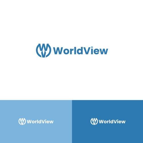 WorldView Magazine Logo Design by Young Creations