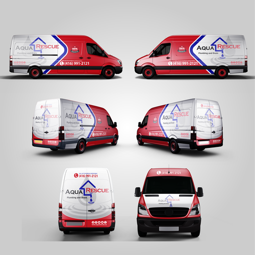 Aquarescue Van Wrap Design by ATJEH™