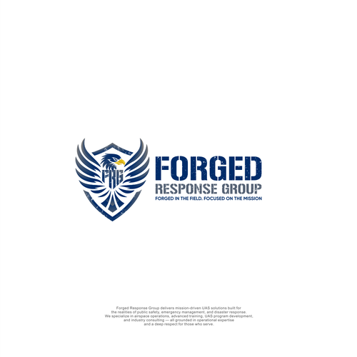 Forged Response Group - Design a bold field-tested brand for First Responder UAS Solutions Design by Enigma Graphic™