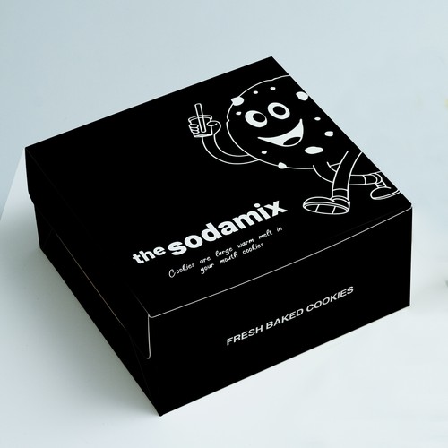 Single Cookie Box Design by Madushantha