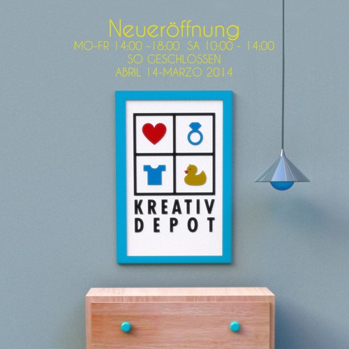 Tarjeta o invitación propuesta en el concurso por sfd17