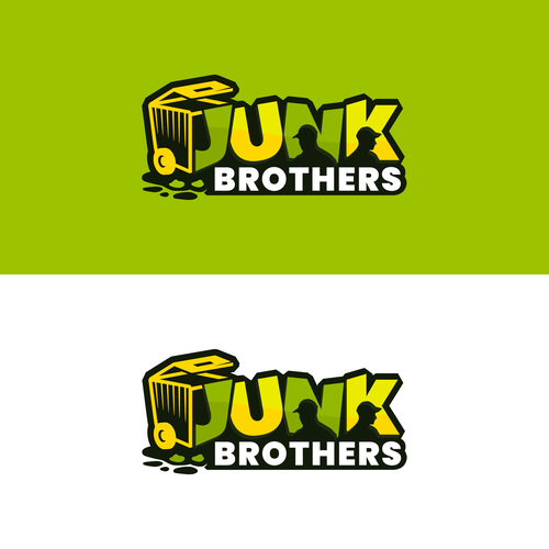 Fun logo for our local, family owned junk removal business Design by cbertti