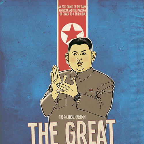 book cover for Hungry Dictator Press Ontwerp door Zhanna