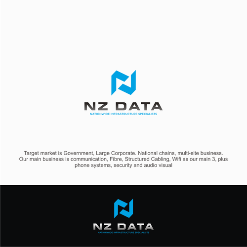 NZ Data New Branding Design by SS_STUDIO