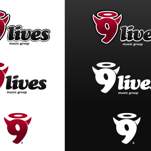 Design di 9 Lives Music Group Record Label LOGO di po