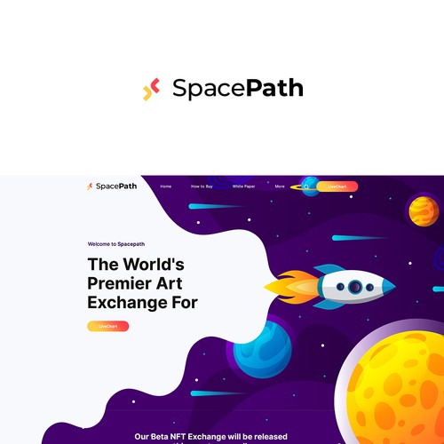 SpacePath Logo Contest winner will receive $500 Diseño de fffffffffffa