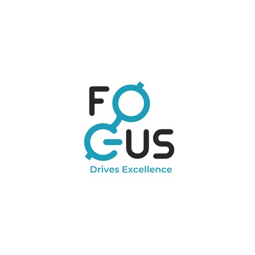 Design vincitore del contest "Focus Drives Excellence Logo for Company meeting"
