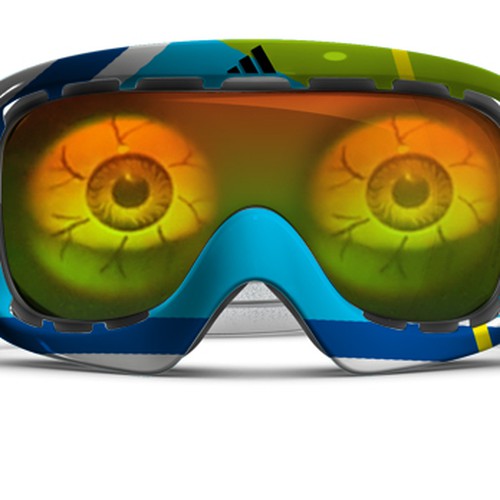 Design adidas goggles for Winter Olympics デザイン by BenoitB