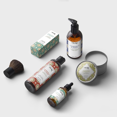 コンペ「ORIENTAL SPA PRODUCTS」のデザイン by Yulia Faj'rinさん 