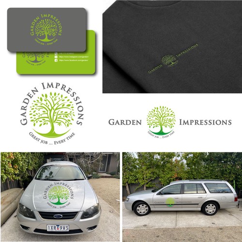 Design a modern logo for a landscaping business. Design von Mararti