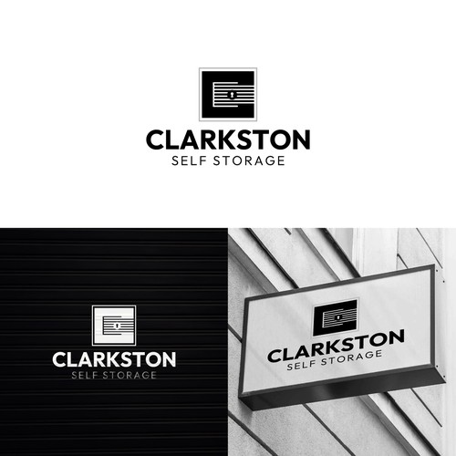Self Storage Logo | Clarkston Self Storage Design by JR Logohype®