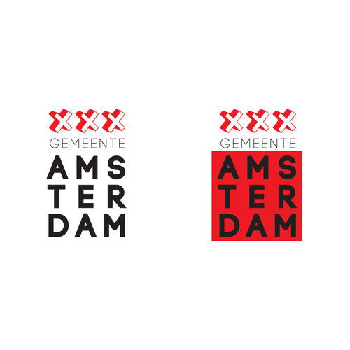 Community Contest: create a new logo for the City of Amsterdam Diseño de boskodesign