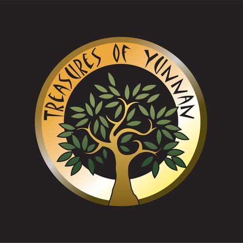 logo for Treasures of Yunnan Diseño de Vektor