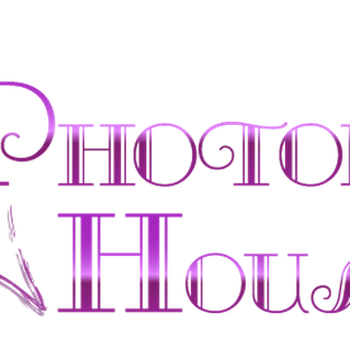 logo for The Photobook House Design by AliceBunnyDesign