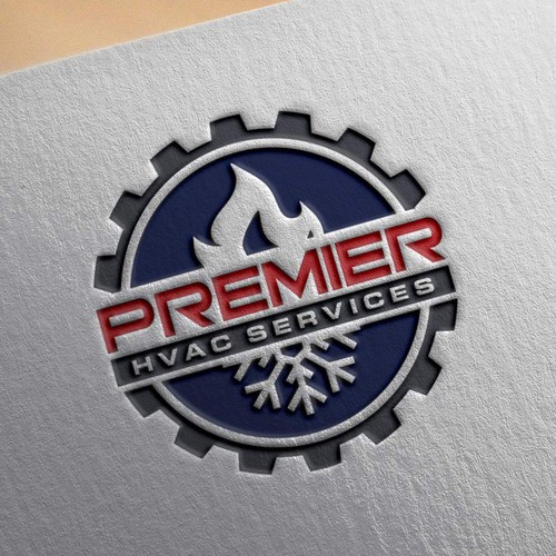 LOGO for HVAC Company (Air-conditioning, cooling and heating) Design by 7statis