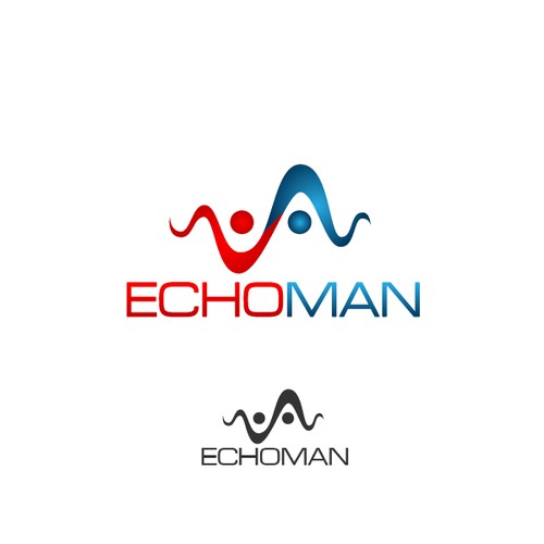 Create the next logo for ECHOMAN デザイン by Penxel Studio