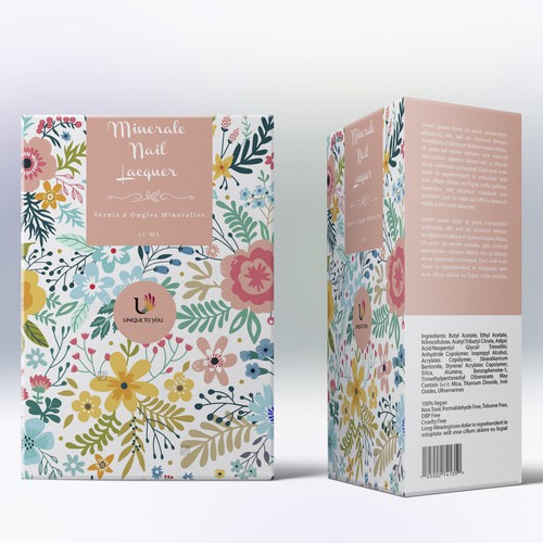 Design for Nail Polish Box | Product packaging contest