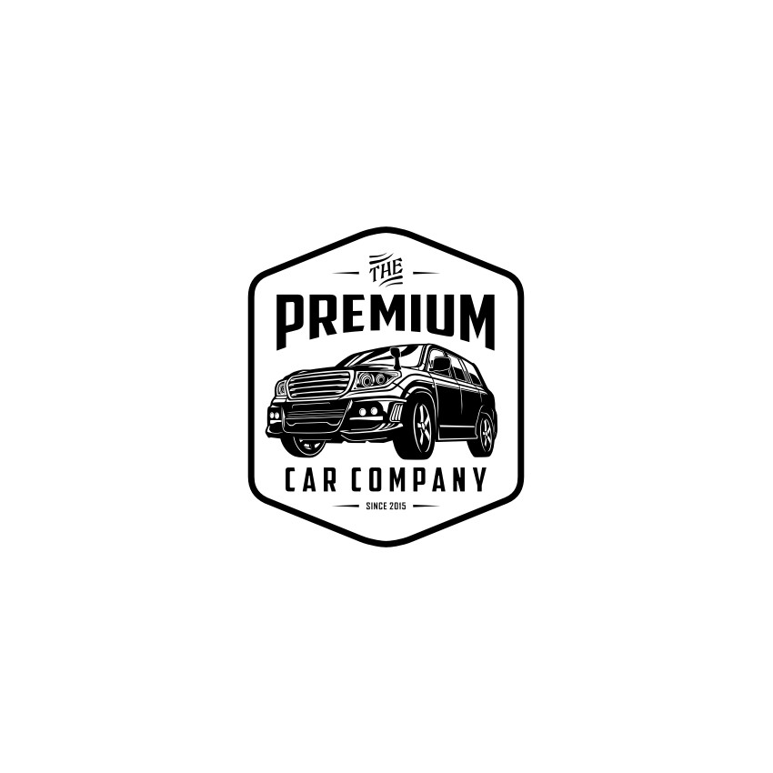 Car makes logo with the title 'The Premium Car Company'