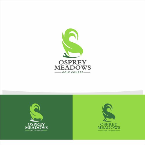 Golf Course Logo - Osprey Meadows Golf Course at Tamarack Design by ARTgaryen™