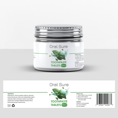 I need design draft document for tablet jar customization. Design by Stacy Ram