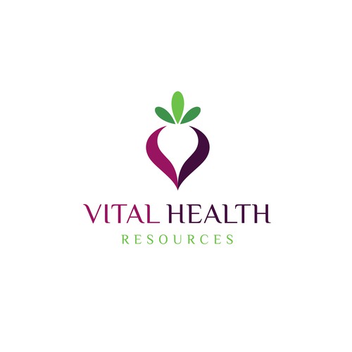 Vital Health Resources Logo Diseño de smitadesign