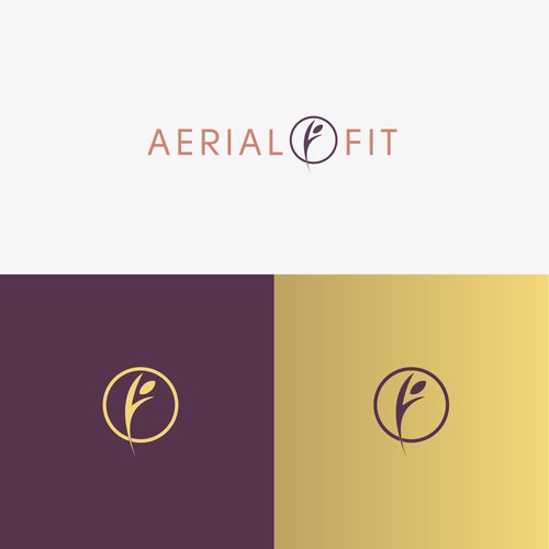 "Aerial Fit" Logo for our new aerial sports shop Design by mayurd151