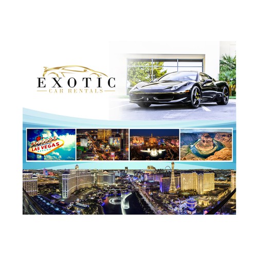 exotic car picture/destination wall poster! Design by Yash Sindhav