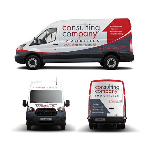 Car, truck or van wrap contest entry by Logicainfo ♥