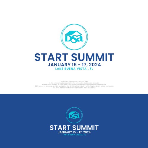 DSA Start Summit Logo Design by youngbloods