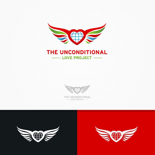 Create a logo to attract the attention to a great cause; The Unconditional Love Project. Design by Musique!