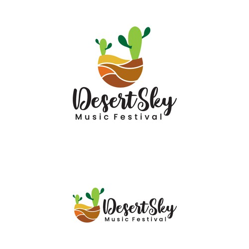 Desert Sky Music Festival Design by Technotecdesign