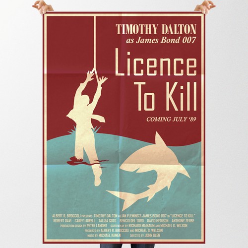 Create your own ‘80s-inspired movie poster! Design by Baylsa