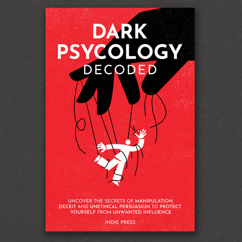 Intriguing Cover for Book on the "Mysteries of Dark Psychology" Design by kustasbudrikas