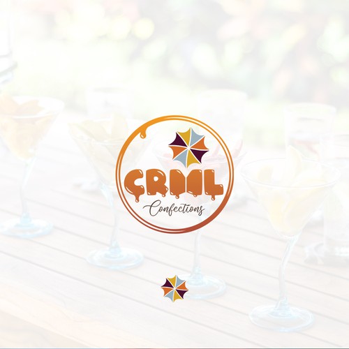 Logo for gourmet cocktail caramels Diseño de AR3Designs
