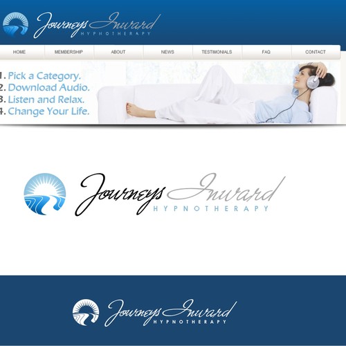 New logo wanted for Journeys Inward Hypnotherapy デザイン by gatro