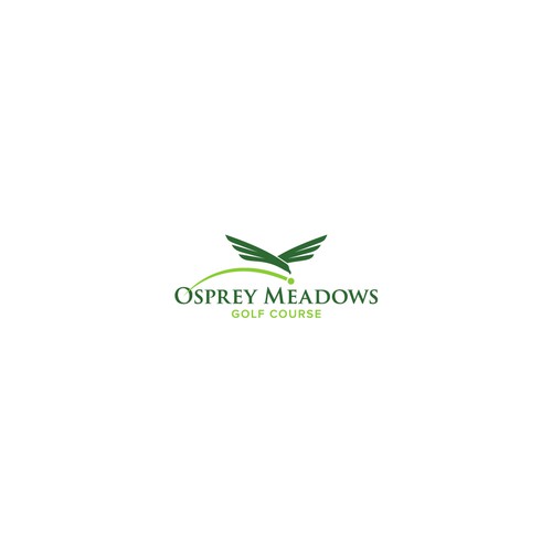 Golf Course Logo - Osprey Meadows Golf Course at Tamarack Design by Gayatri Design