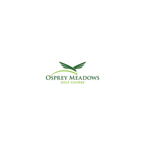 Golf Course Logo - Osprey Meadows Golf Course at Tamarack Design by Gayatri Design