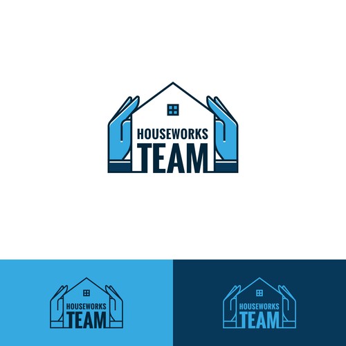 Diseño de Houseworks Team Logo de JHH Designs