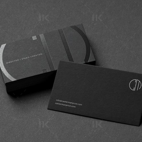 MINIMALIST - BLACK DESIGN Design by IK_Designs