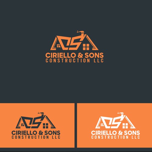 Roofing contractor logo that will be easy to remember and never forgotten Design por _roe