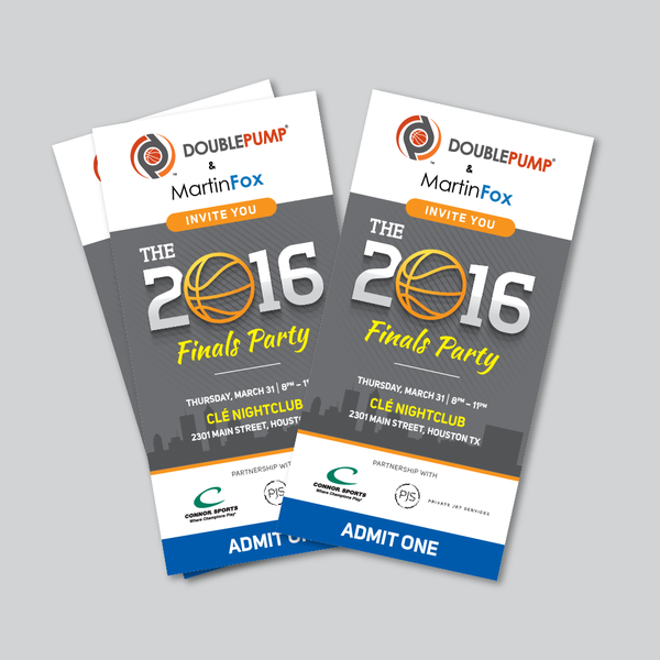 Basket Ball Party Invitation