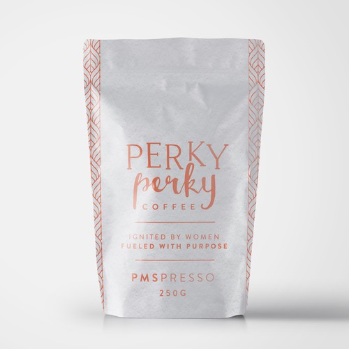 Perky Perky, Coffee Designed for Women デザイン by bekidesignsstuff