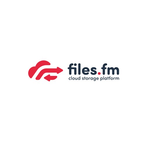 Files.fm logo and brand refresh for cloud storage platform Design by Omniverse™